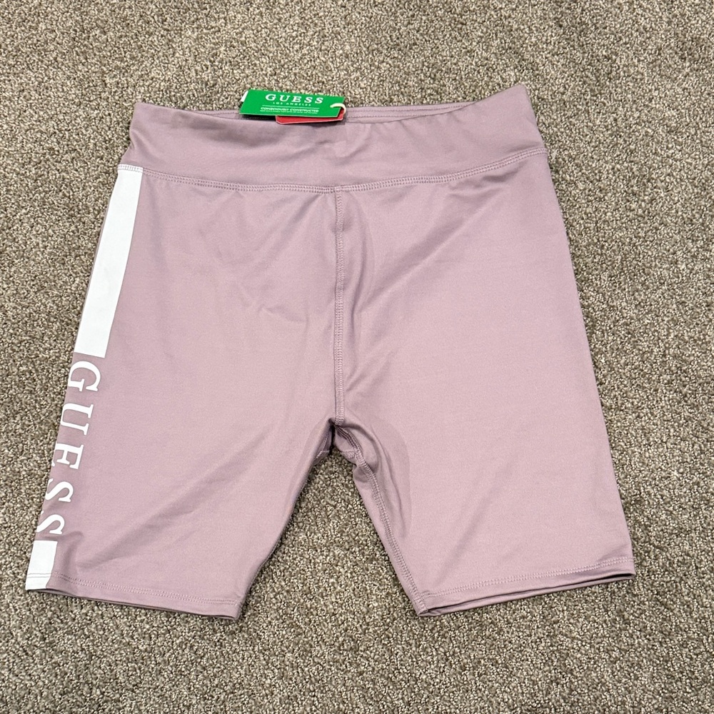 Guess Women's Lavender Bike Shorts